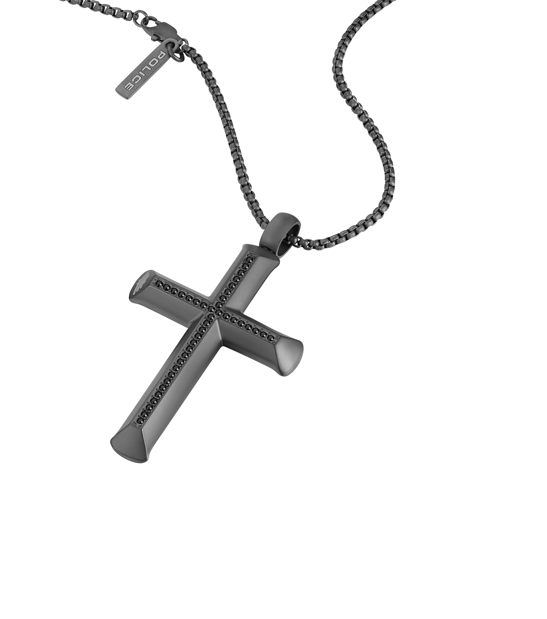 Police jewels - Rondelle Necklace By For Men PEAGN0001901 Police