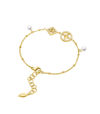 Louis Vuitton LV & Me Letter 'G' Bracelet - Gold-Plated Link