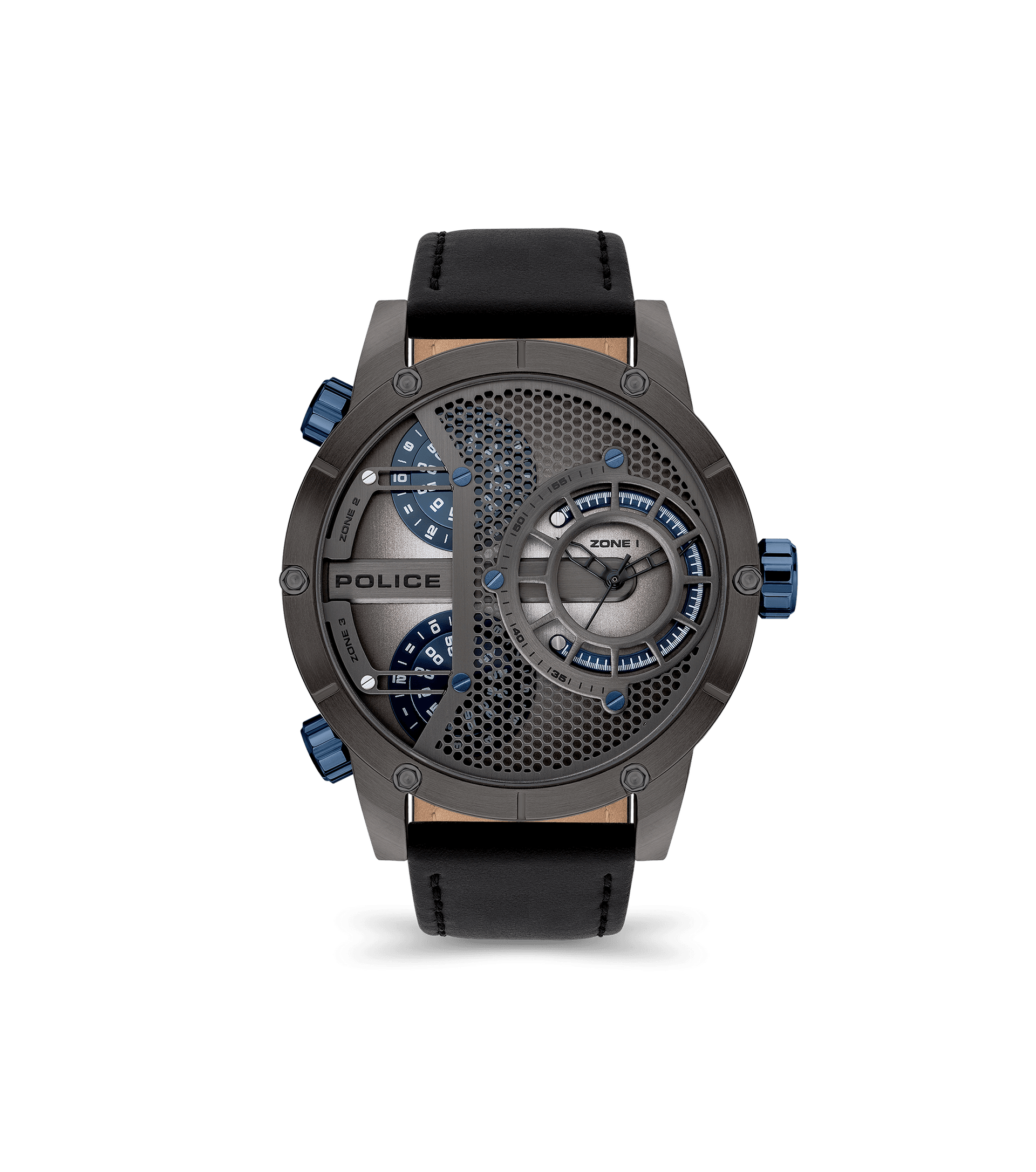 Police Police Men Vibe Black - By Silver, watches For Watch