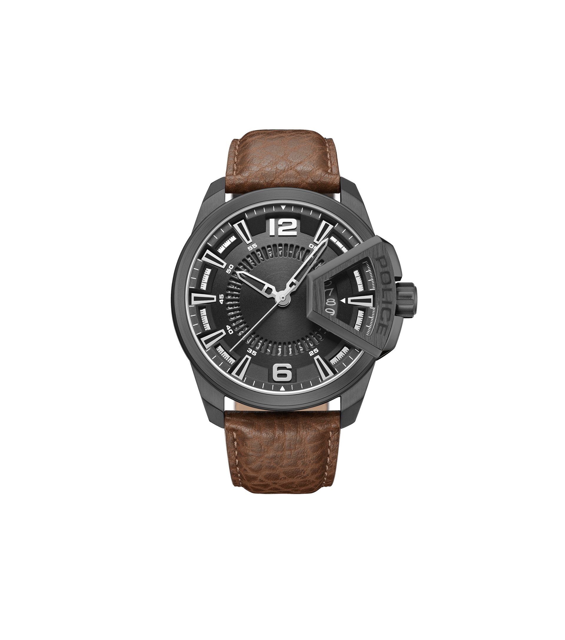 Men Police Gold - Underlined For watches Black, Watch Police