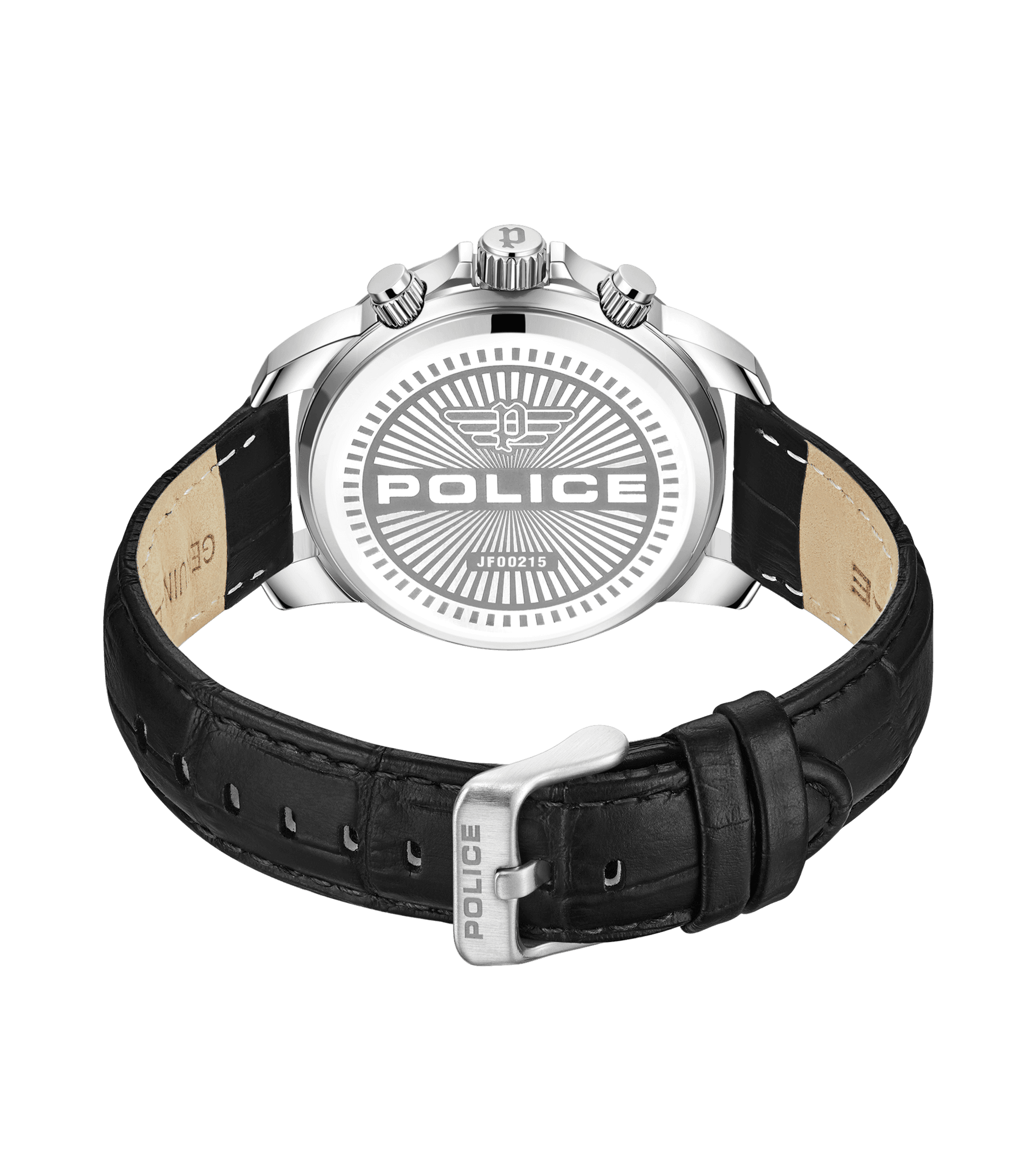 Police watches - Watch Police Black, Mensor Silver Men For