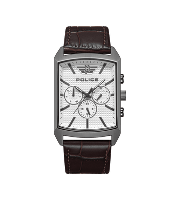 Police watches - Saleve Watch Police For Men Brown, Grey