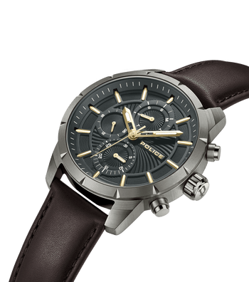 Police watches By Grey Watch For Brown, Men Police - Neist