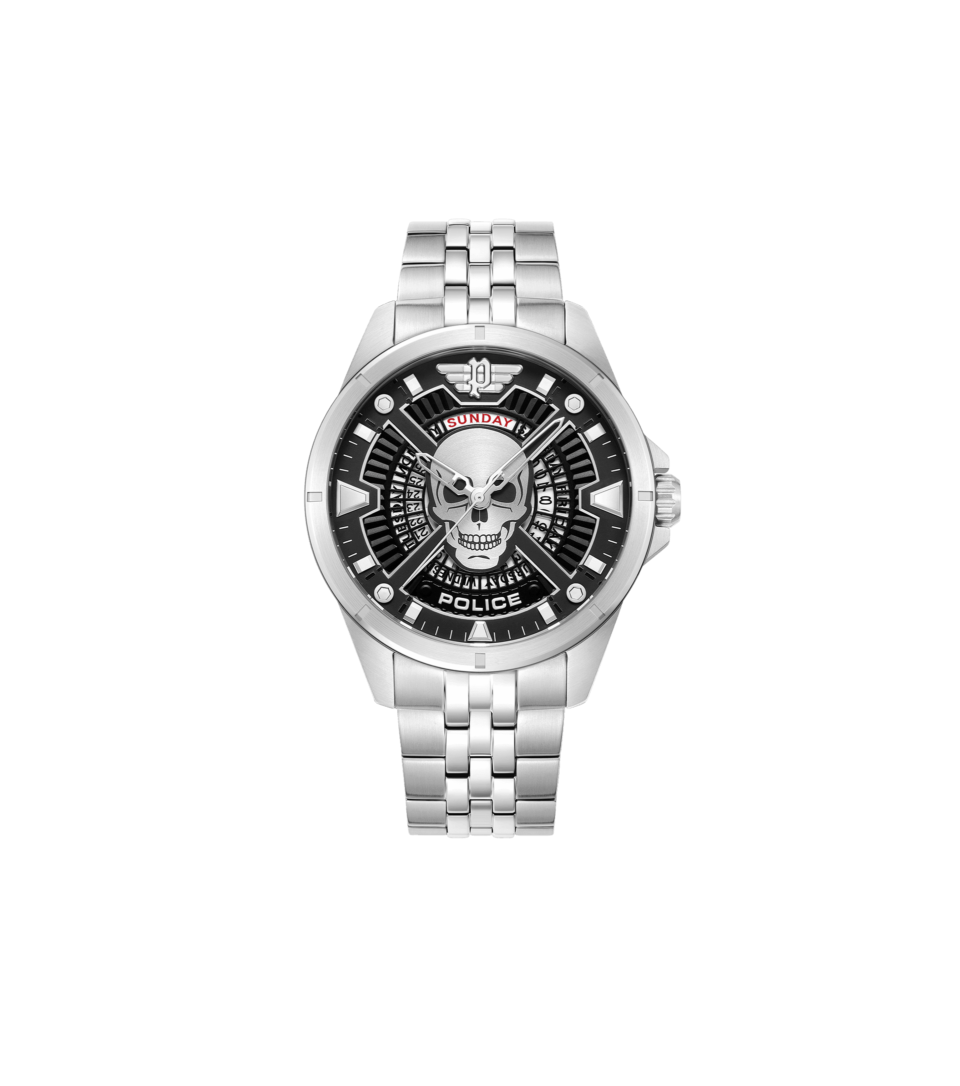 Police watches - Malawi Watch Police For Men Silver, Silver