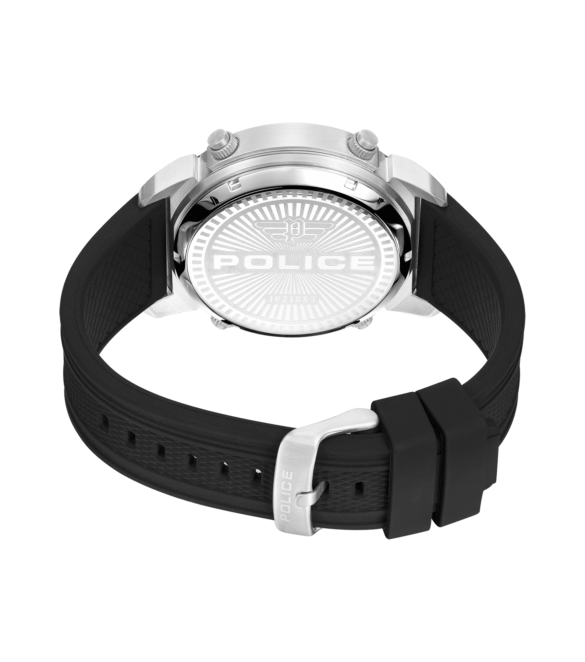 Police watches - Rotorcrom Police Grey Black, Watch For Men