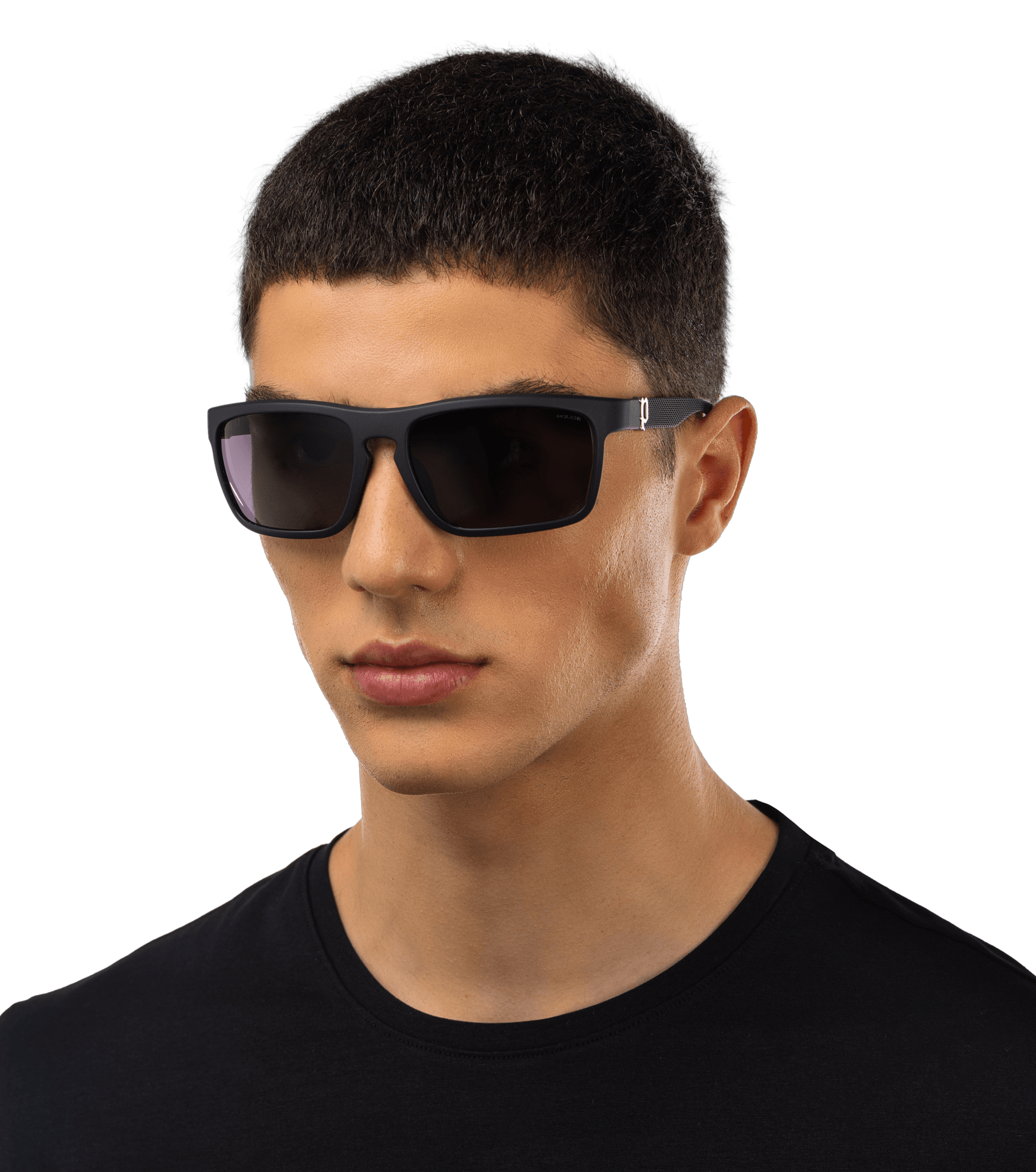 Police 2563 Black Oval Sunglasses Frames Only - Accessories