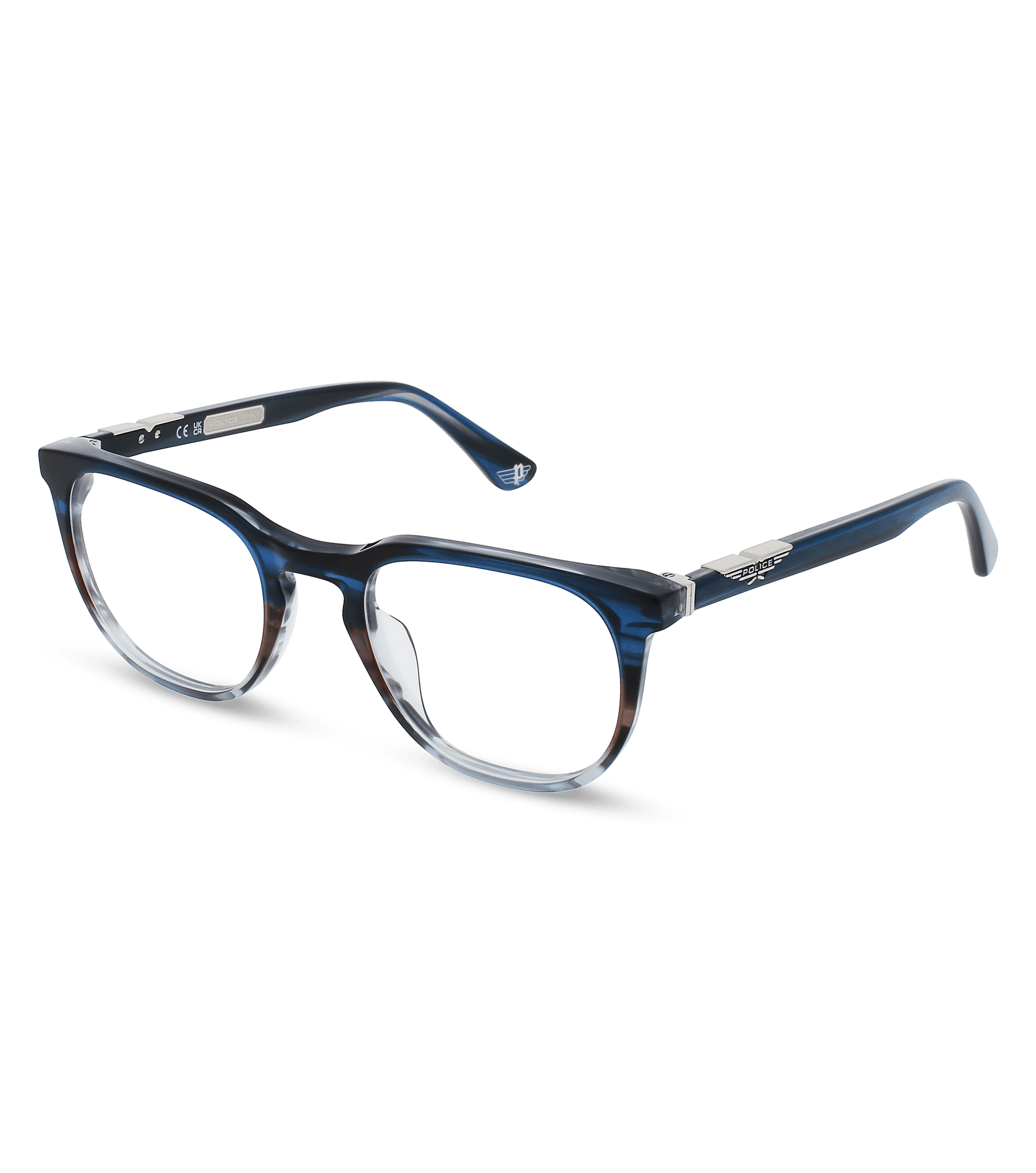 Police glasses - Origins 58 Man Eyeglasses Police VPLL70 Black