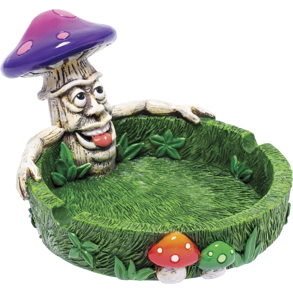 Ashtray - 3.5" Stoned Mushroom Polystone - LT224