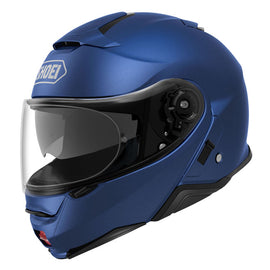 blue motorcycle helmets