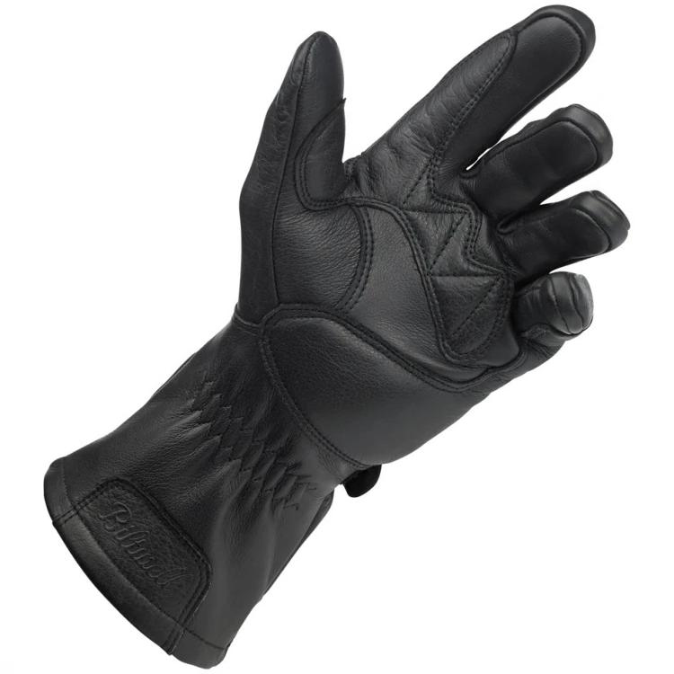 NEW Biltwell Gauntlet Motorcycle Gloves - Black from Moto Heaven | eBay