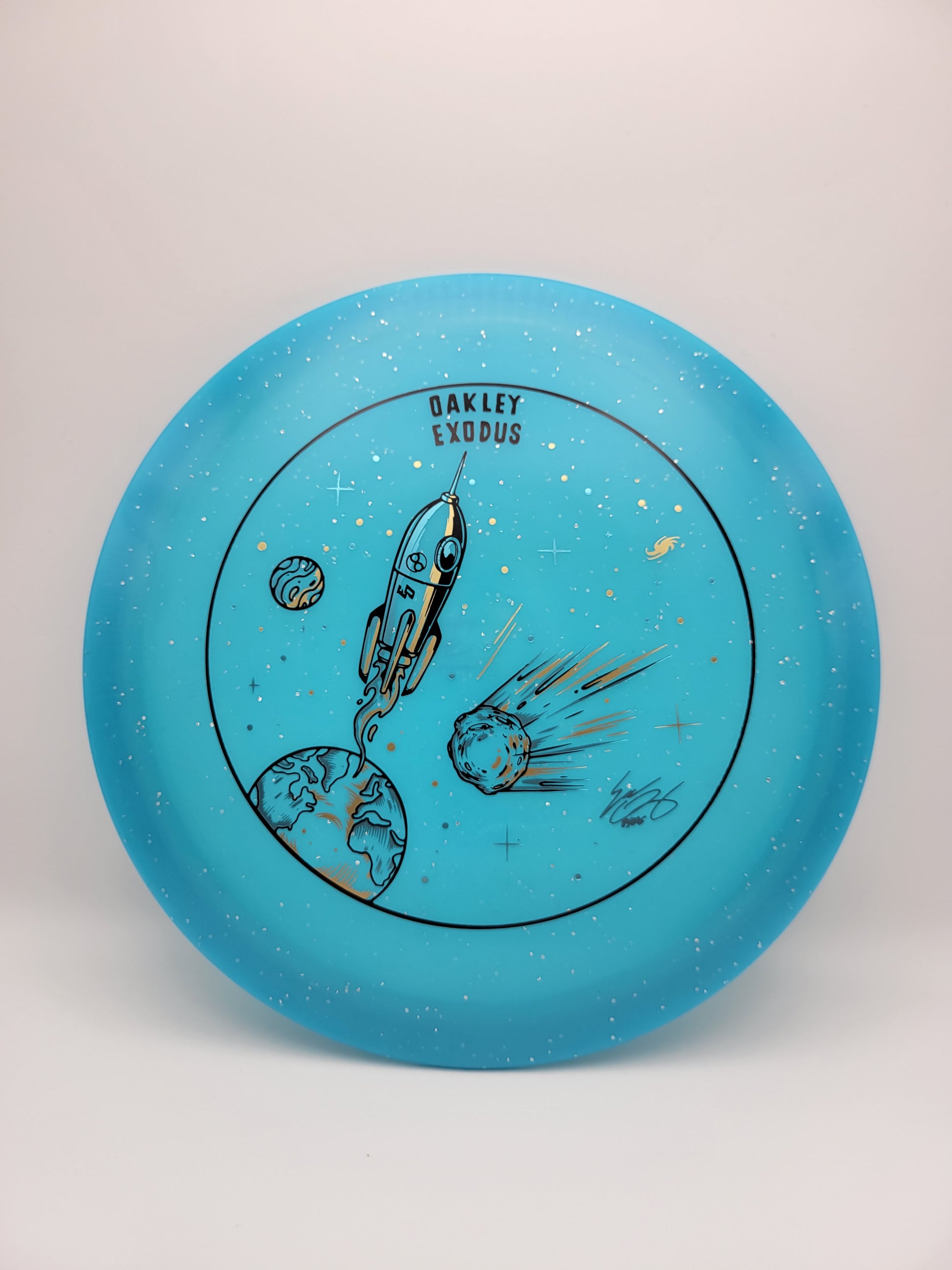 Infinite Discs Eric Oakley Signature Metal Flake Glow C-Blend Exodus –  Outer Limits Disc Golf