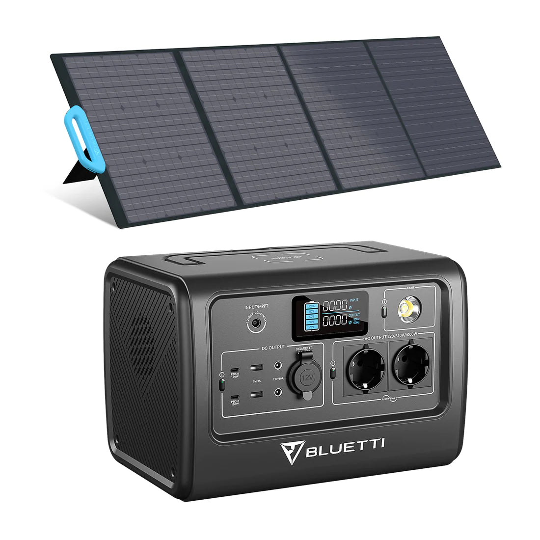 BLUETTI EB70 + PV200 Solar Generator Kit