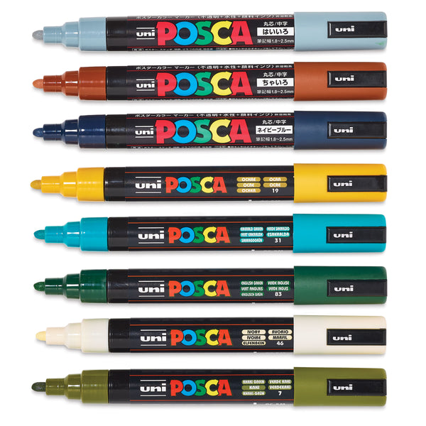 Posca Paint Pen Set - Pastel PC-5M – Of Aspen Curated Gifts