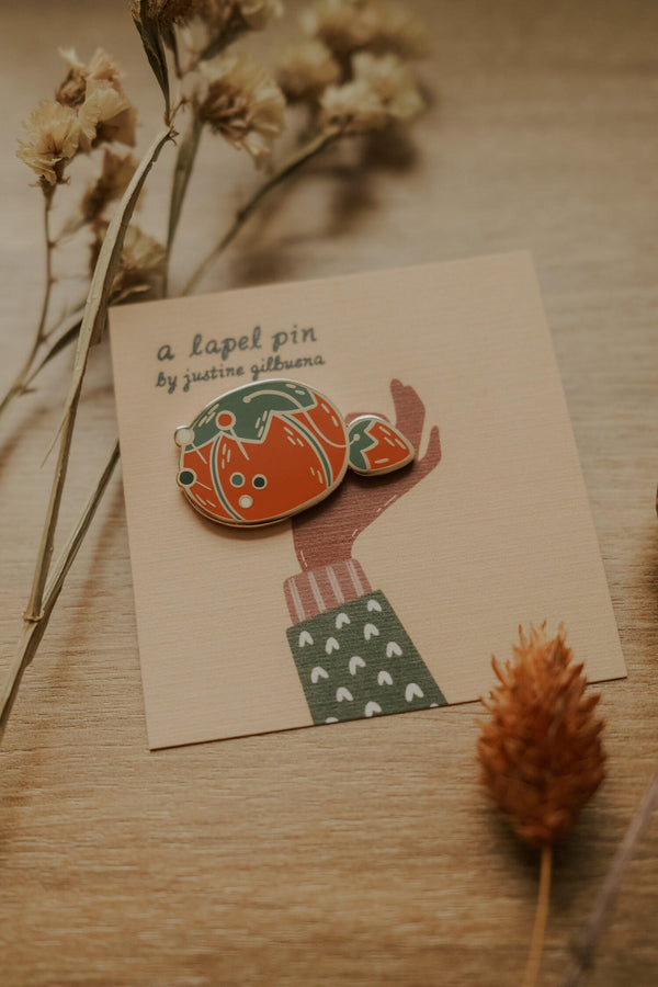 Floral Scissors Pin (interactive) – Of Aspen Curated Gifts