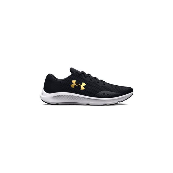 Under Armour Men's UA Charged Pursuit 3 Running Shoes - Black/White