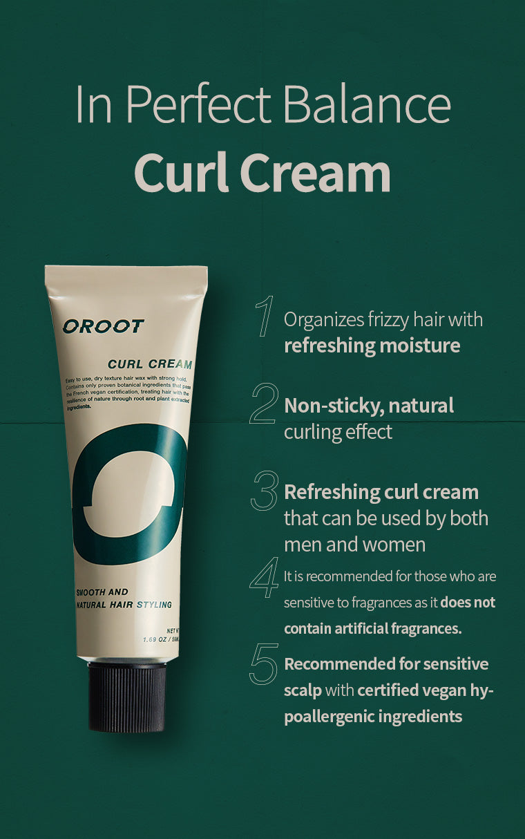 What is OROOT Vegan Curl Cream