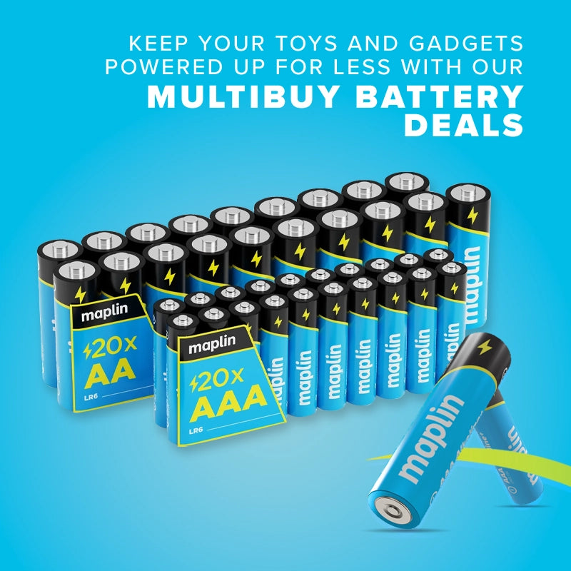 Maplin Alkaline Batteries Multibuy Deals