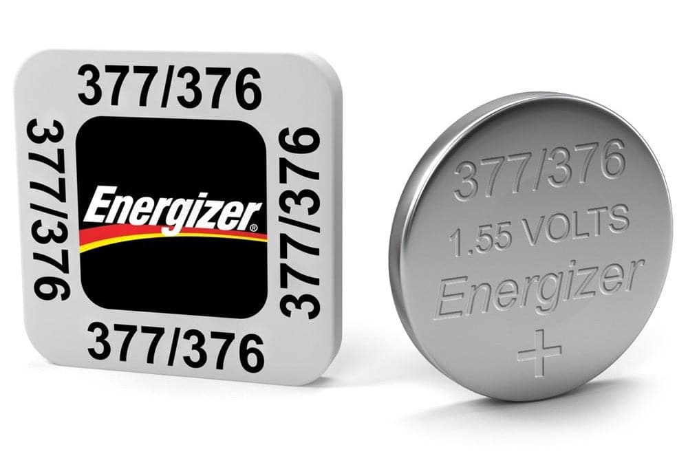 Energizer SR66 S53 377 376 1.55VSilver Oxide Coin Cell Battery