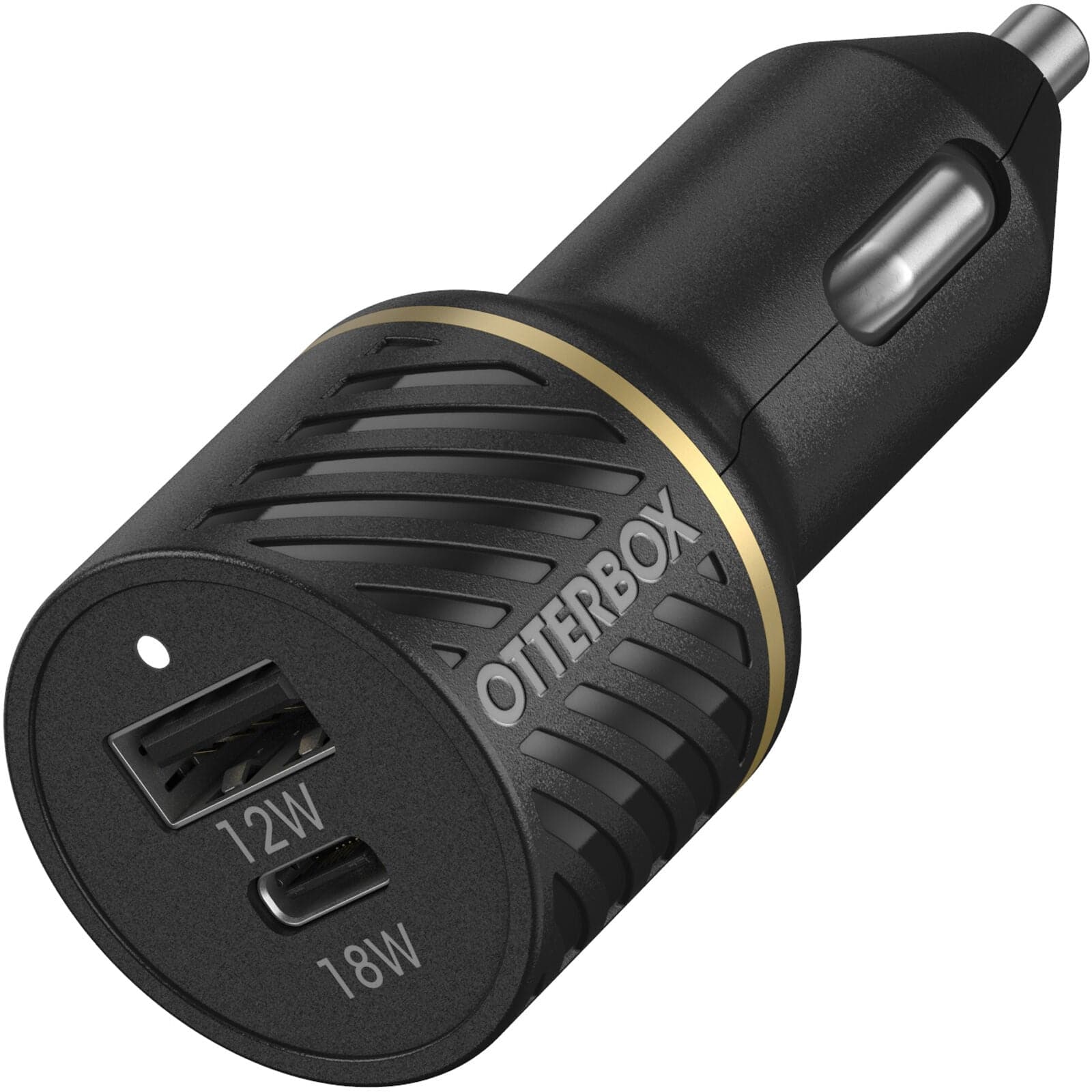 OtterBox 30W USB-C 18W / USB-A 12W USB-PD In-Car Charger - Black