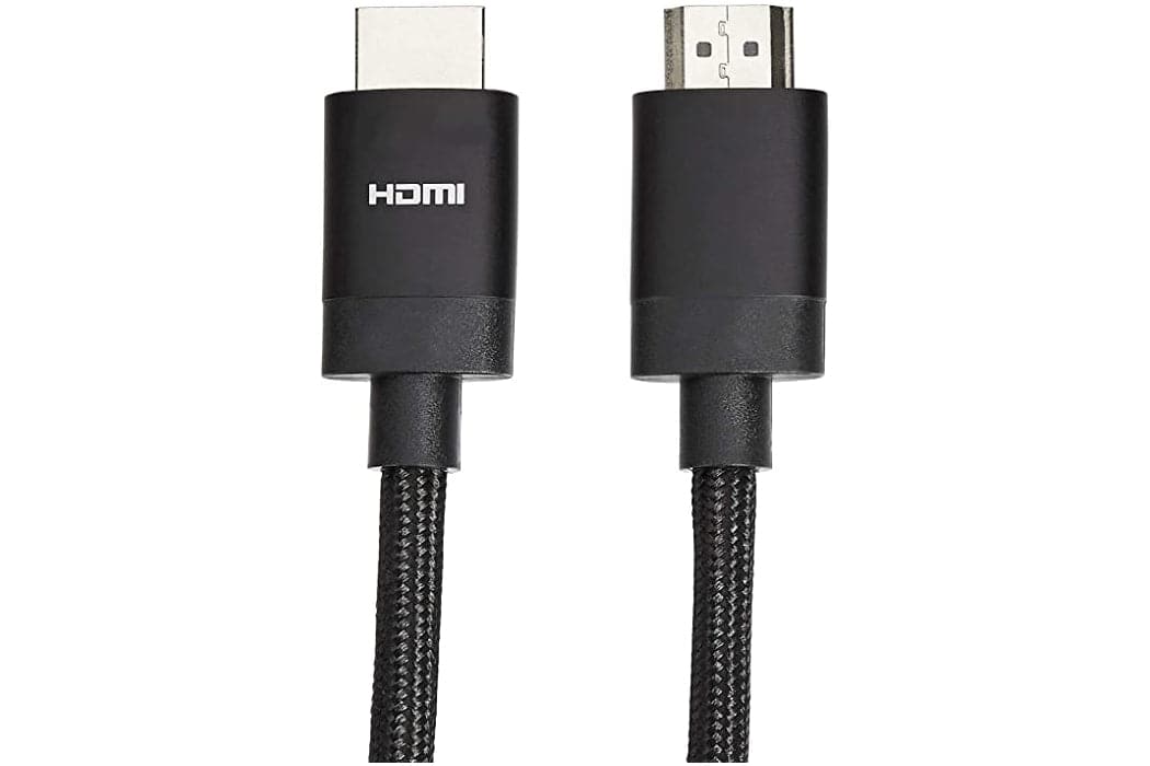 Maplin HDMI to HDMI V2.1 8K Ultra HD 60Hz Braided Cable with Ethernet - Black