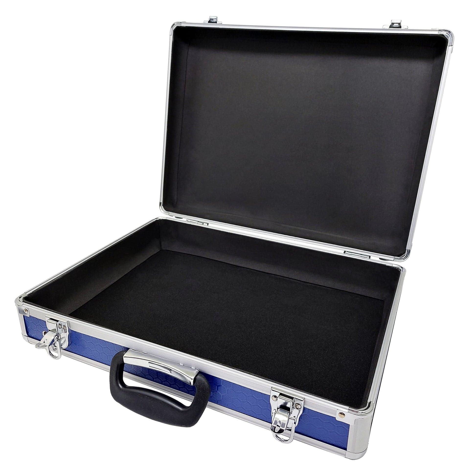 Maplin Aluminium 115 x 460 x 340mm Flight Case - Blue