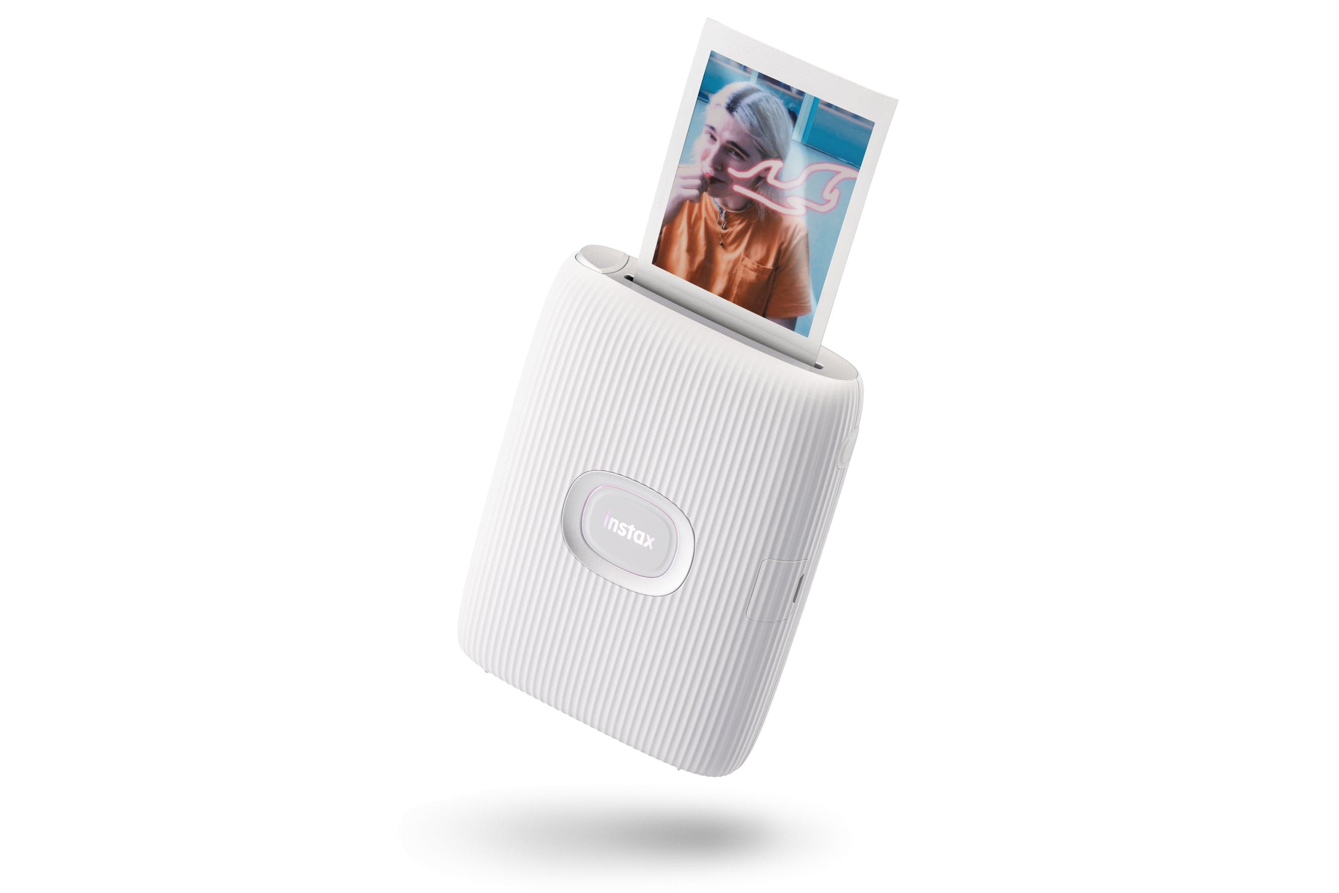 Fujifilm Instax Mini Link 2 Wireless Photo Printer - Clay White (Printer Only)