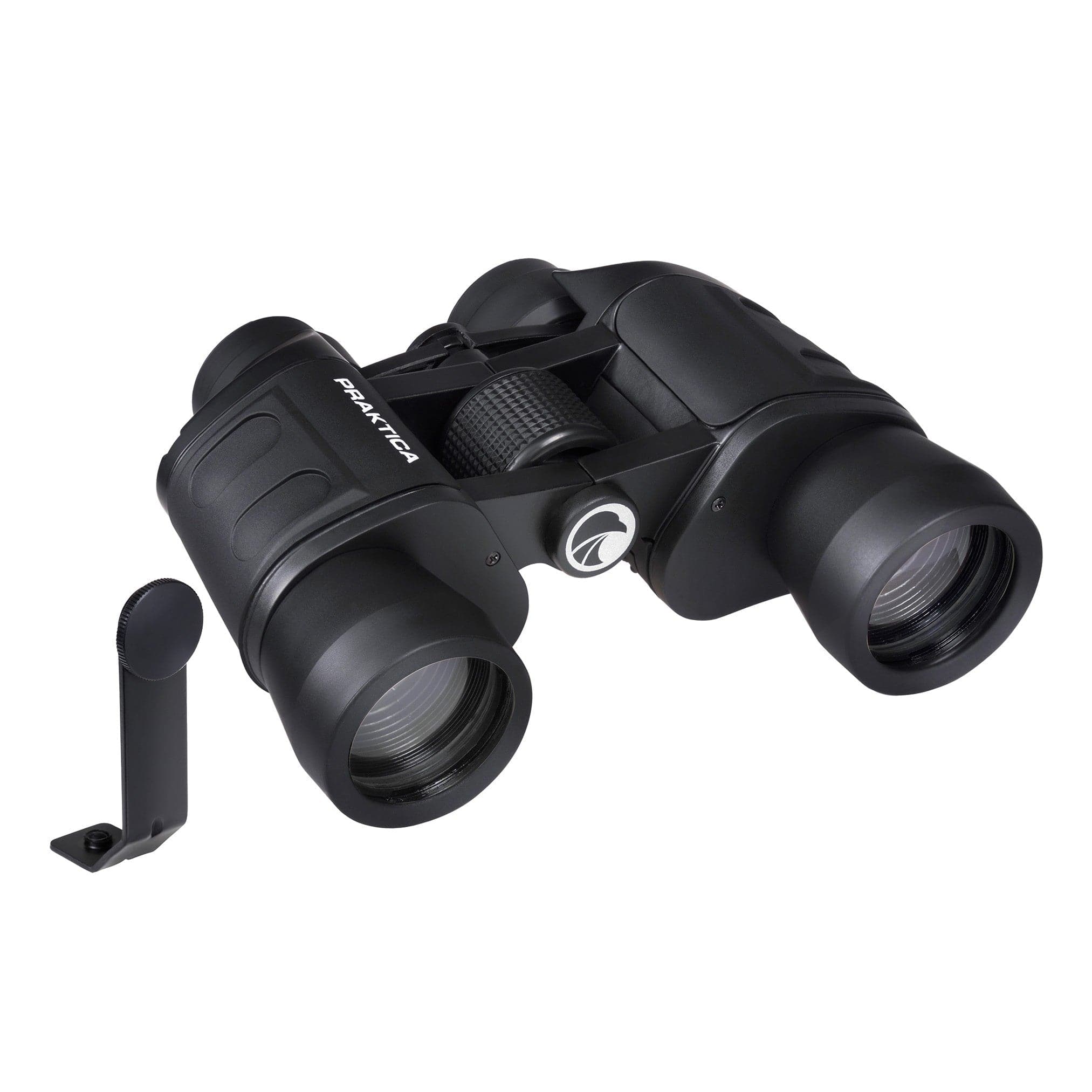 PRAKTICA Falcon 8x40mm Wide Angle Porro Prism Field Binoculars - Black (Binoculars + Tripod Mount)