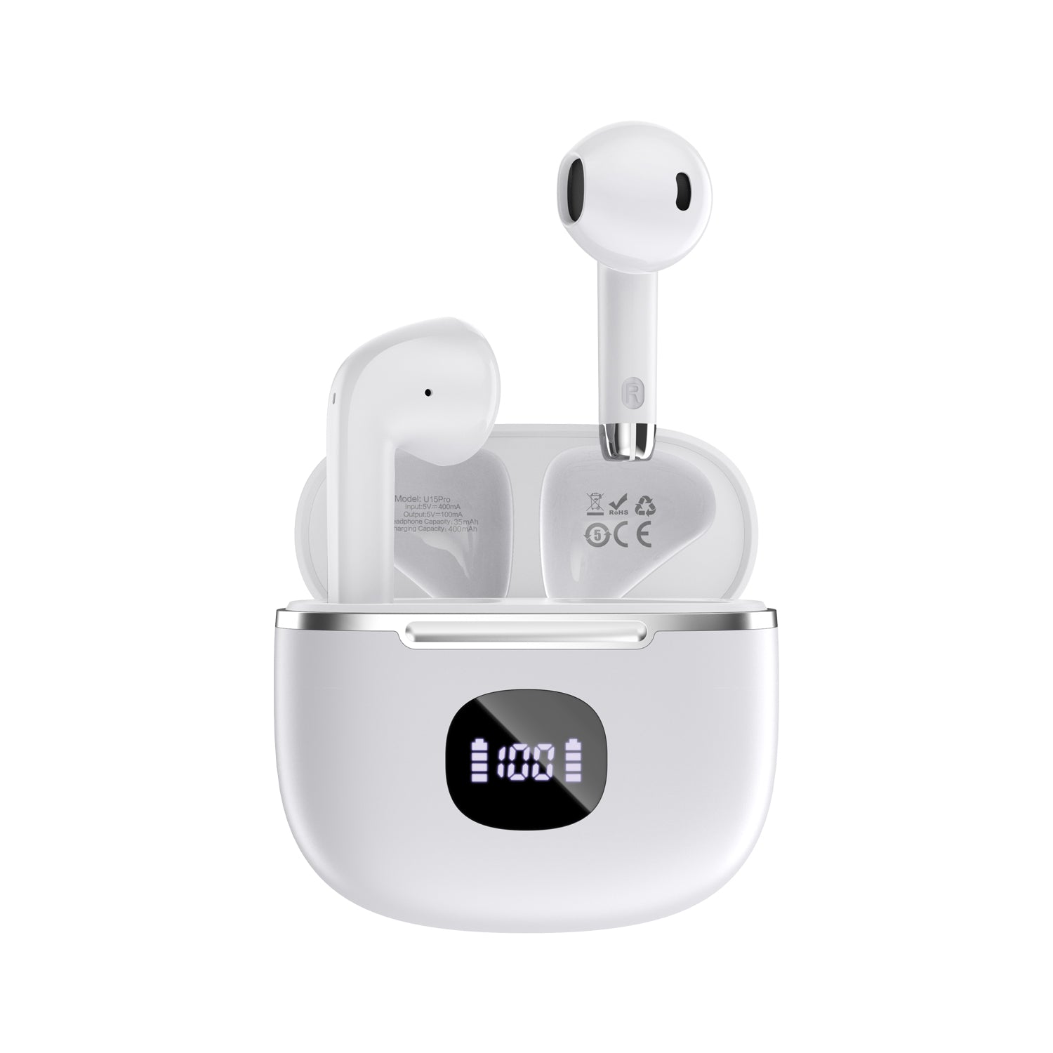 Maplin Dudao U15Pro Bluetooth 5.3 Earphones - White