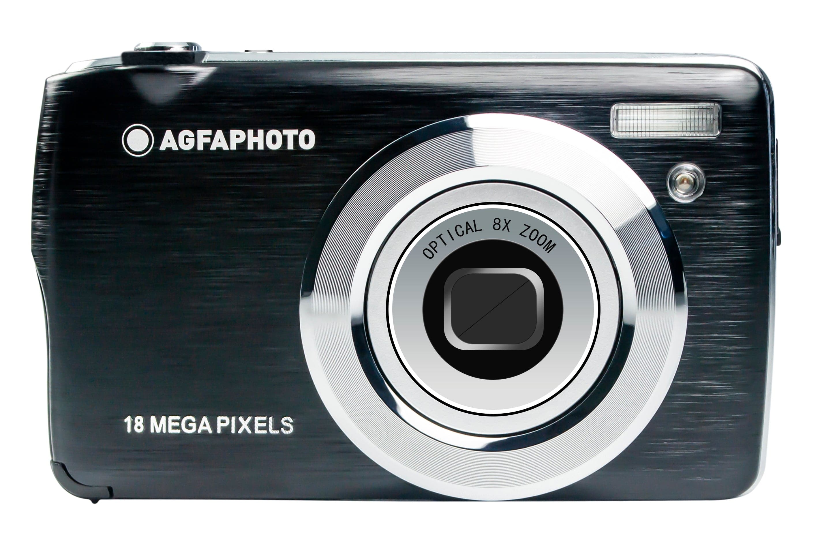 Agfa DC8200 Camera Kit with 32GB SD, Card Reader & Shoulder Bag (Black)