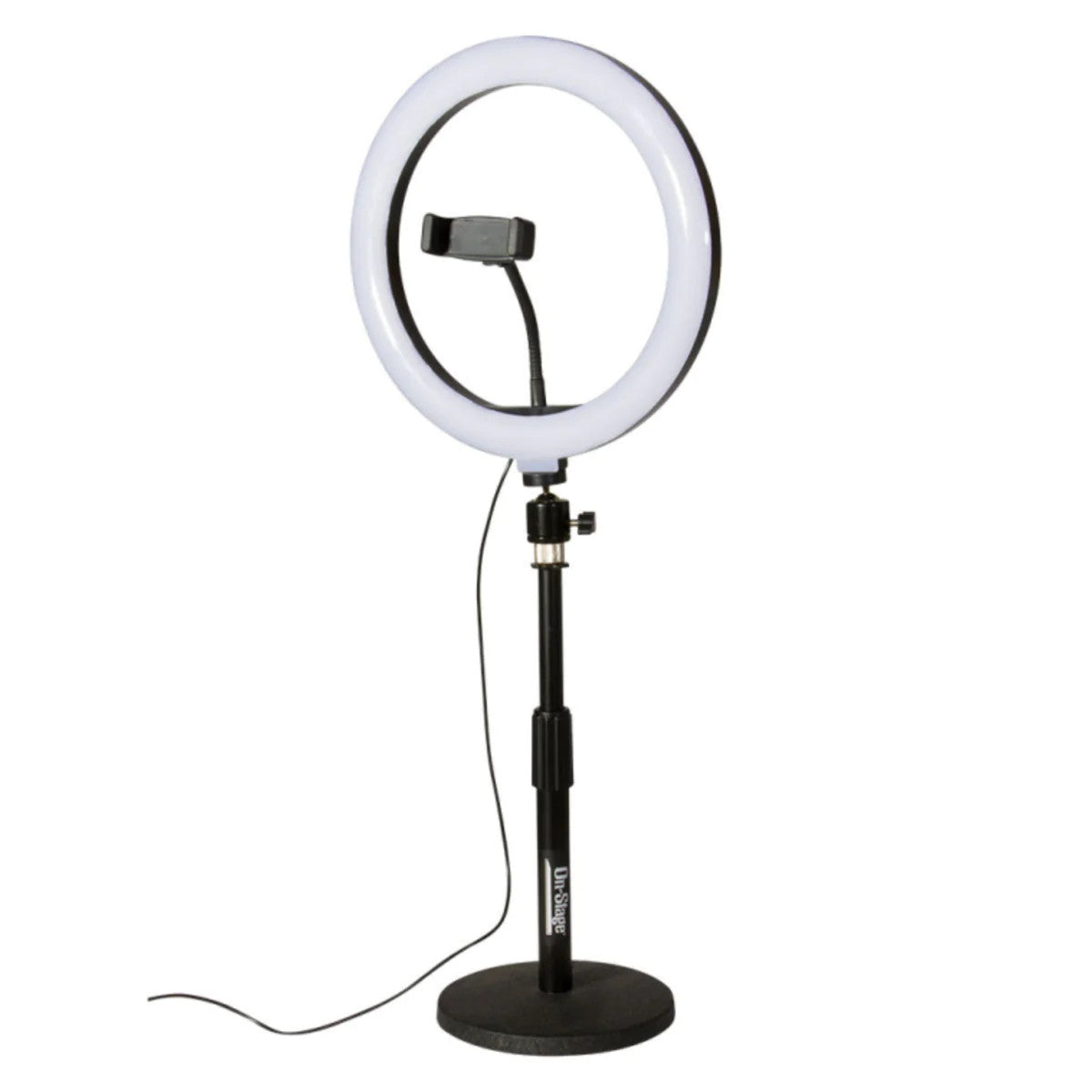 On Stage 10" LED Ring Light Kit with 2 Stands
