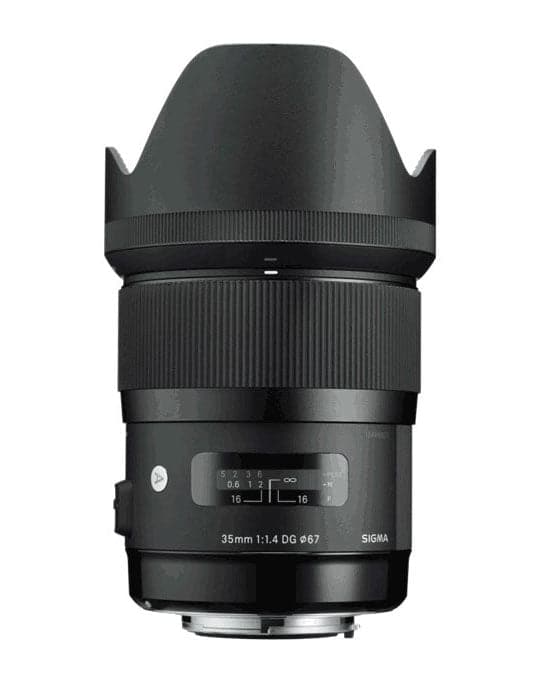 Sigma 35mm f/1.4 DG HSM Wide Angle Telephoto Lens for Canon EF Mount