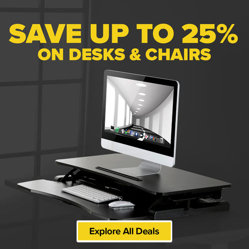 Save up to 25% on office and gaming desks and chairs with Black Friday offers from Maplin!