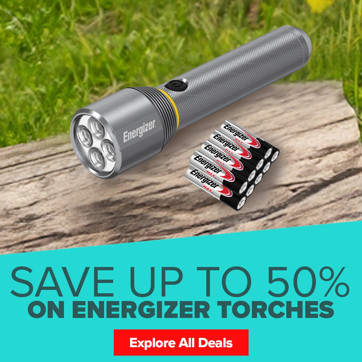 Up to 50% off Energizer torches this Father's Day at Maplin