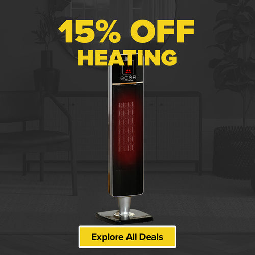 15% off heating - stay warm this winter with Black Friday offers on heaters from Maplin!