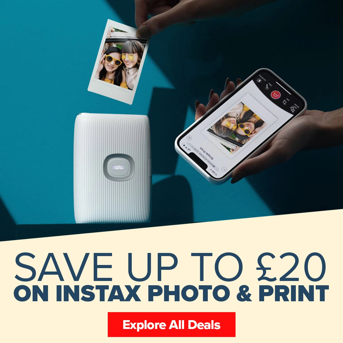 Save up to £20 on Instax 12 and Instax Mini Link 2
