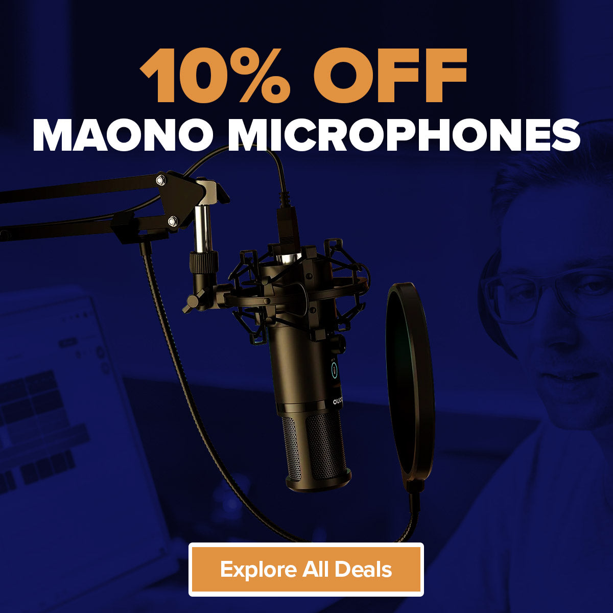Save 10% off Maono Microphones with Maplin's January Sale deals!
