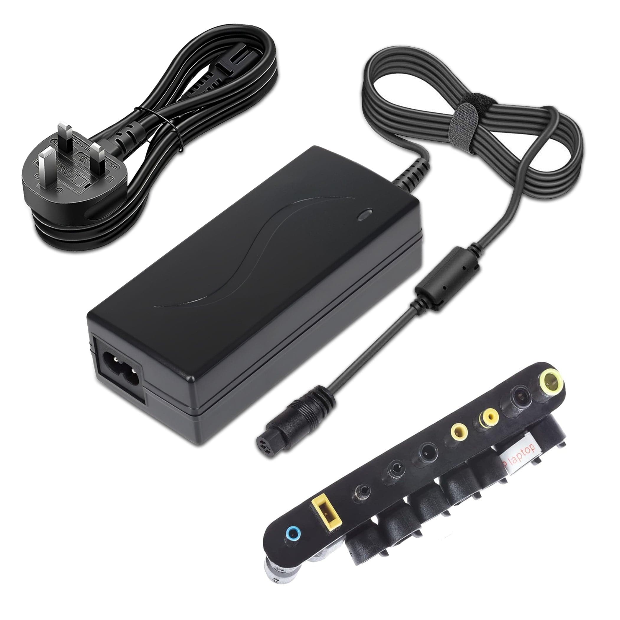 Maplin 65W Universal Laptop Charger Power Supply with 9 Interchange Tips