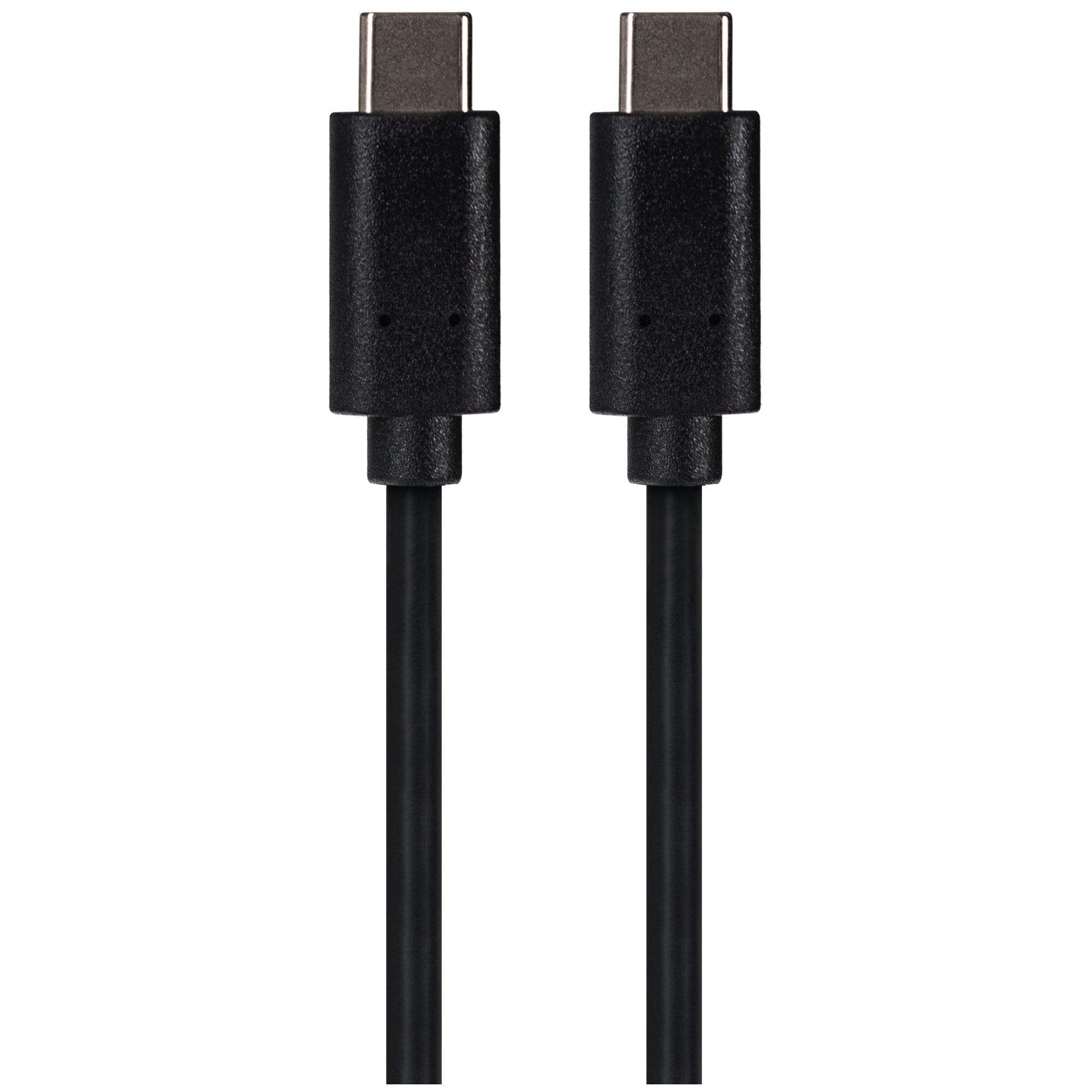 Maplin USB-C to USB-C 5Gbs Super Speed File Transfer & Charging Cable - Black, 1m