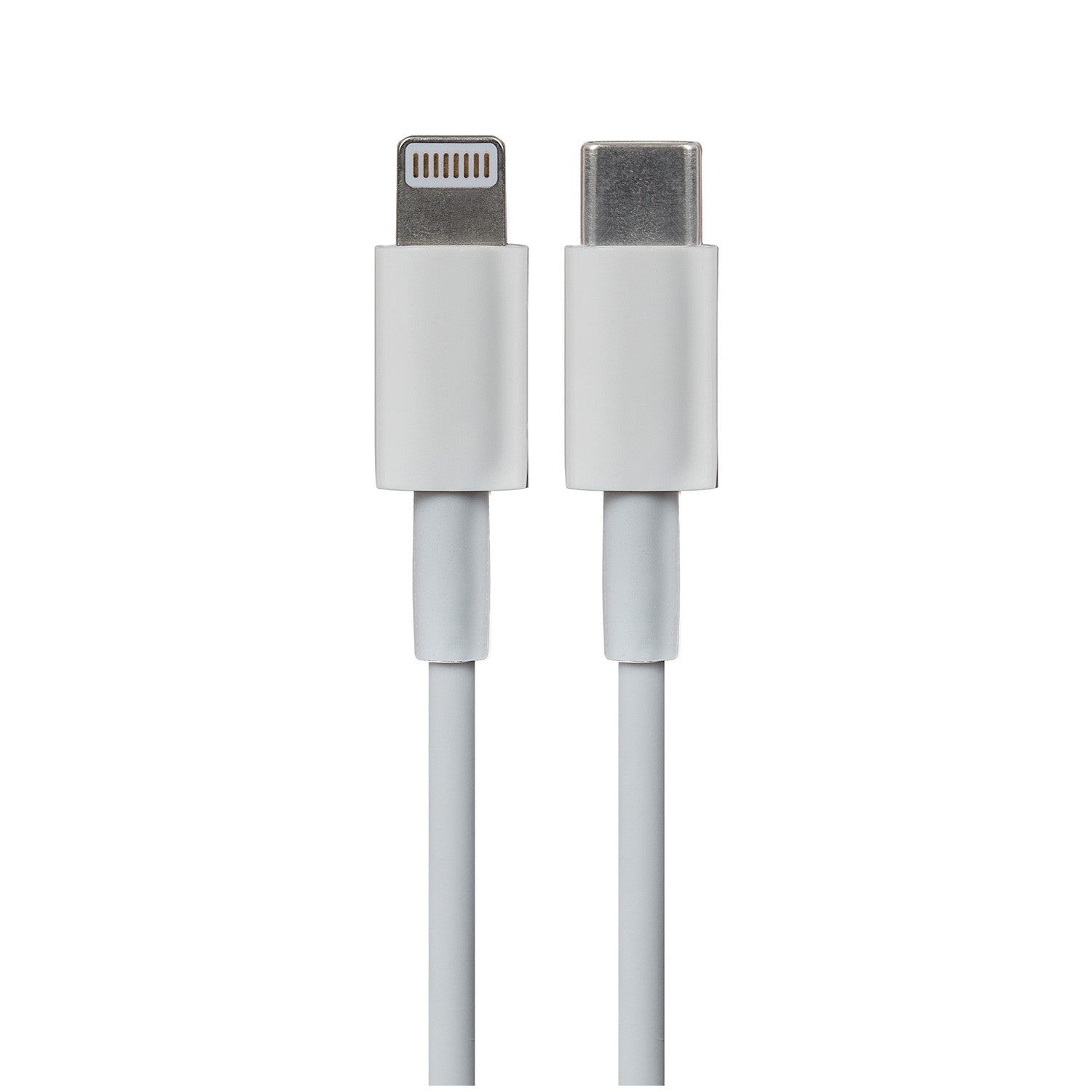 Maplin Lightning to USB-C 20W High Speed Cable - White, 3m