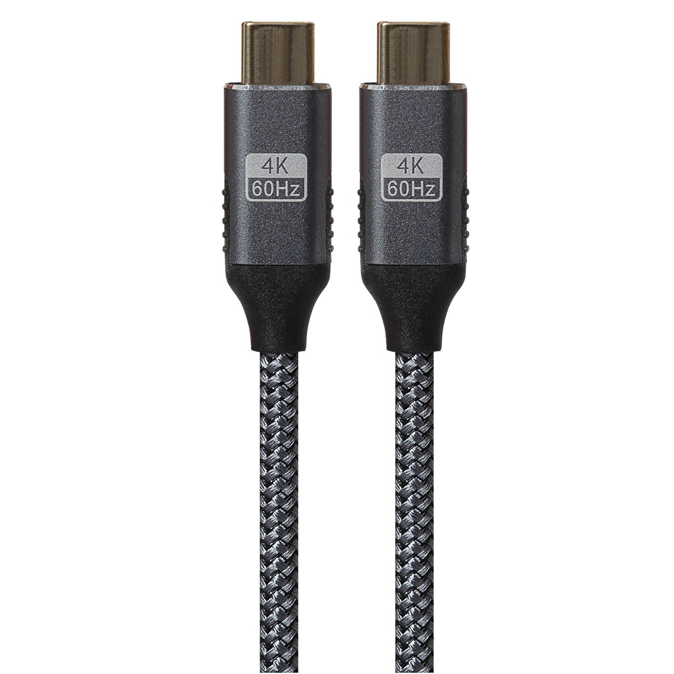 Maplin PRO USB-C to USB-C Gen2 100W 20Gbps Power Delivery Super Speed Data Transfer & Charging Braided Cable - Black, 3m