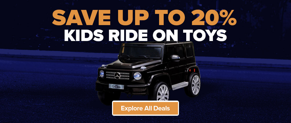 Save up to 20% on Kid's Ride On Toys with Maplin's January Sale deals!