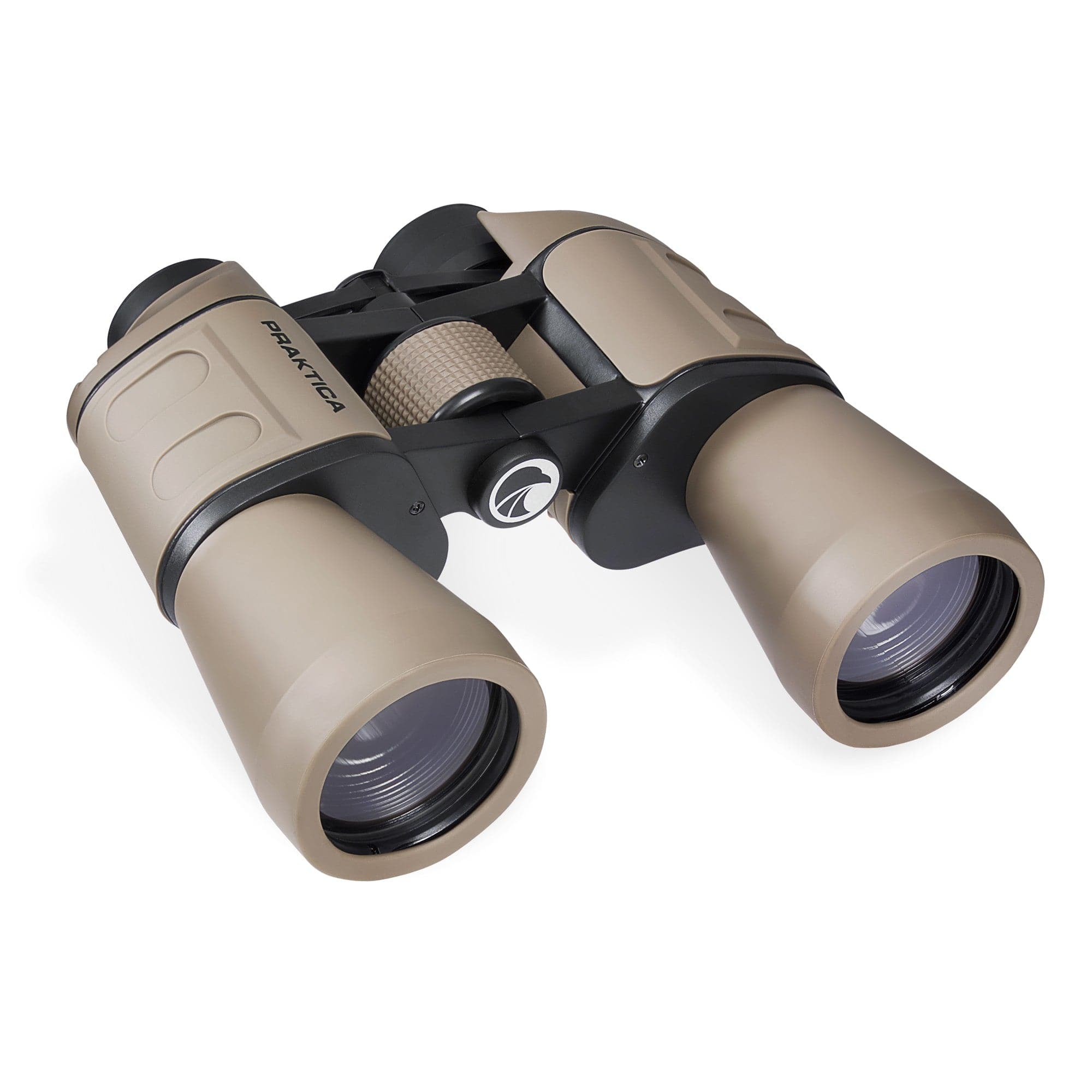 PRAKTICA Falcon 12x50mm Porro Prism Field Binoculars - Sand (Binoculars Only)