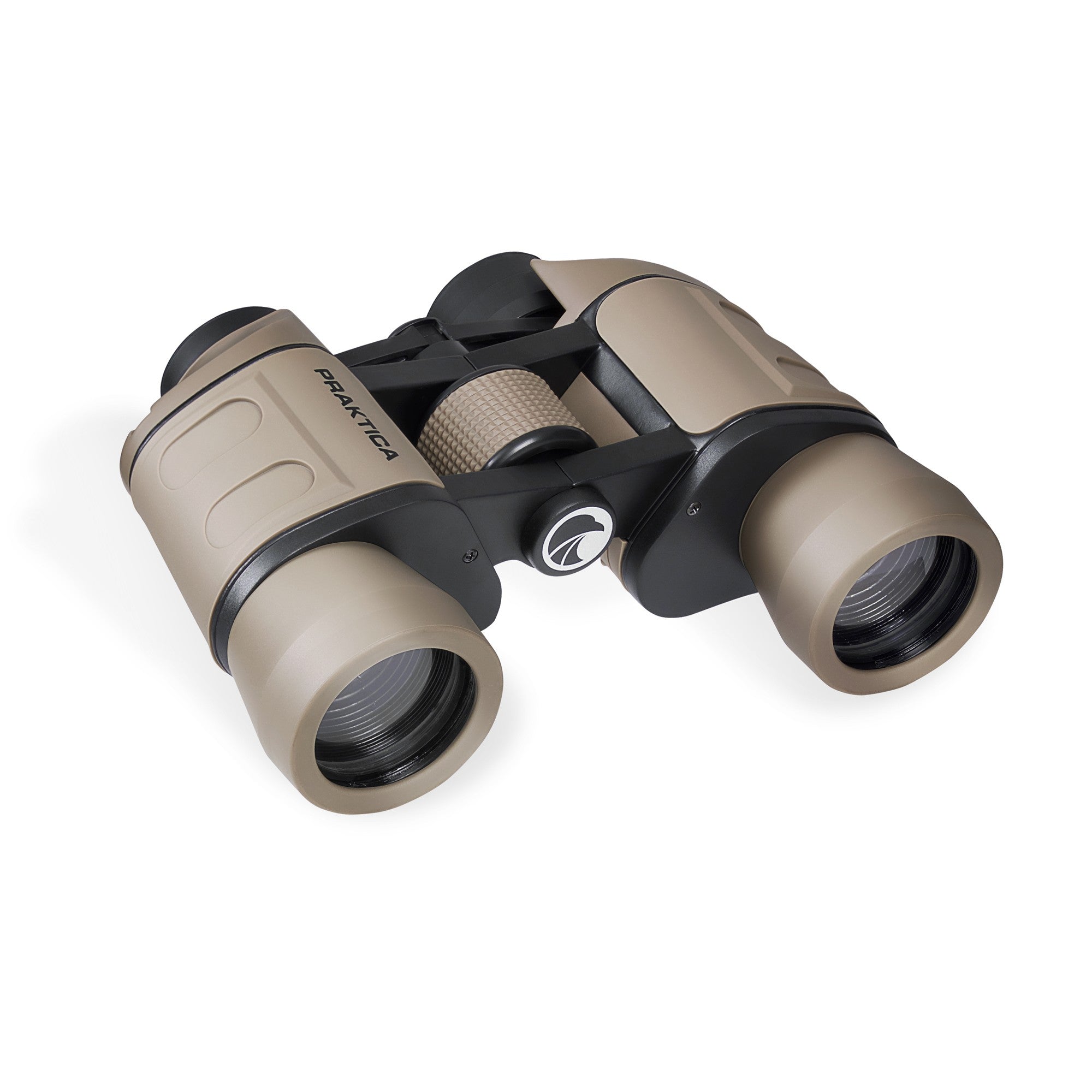 PRAKTICA Falcon 8x40mm Wide Angle Porro Prism Field Binoculars - Sand (Binoculars Only)