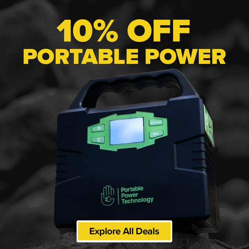 10% off portable power to stay powered up with Black Friday deals from Maplin!