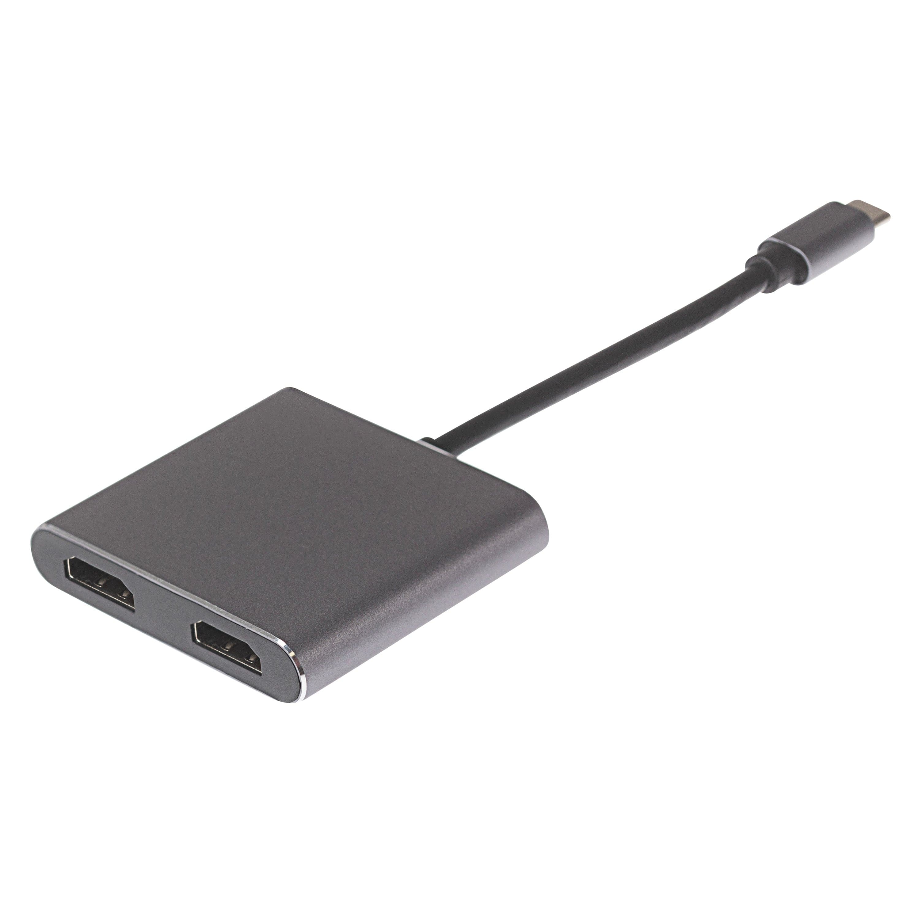 Nikkai USB-C Mutiport Hub to 2x 4K 60Hz HDMI / USB-C PD / USB-A 3.0 MST