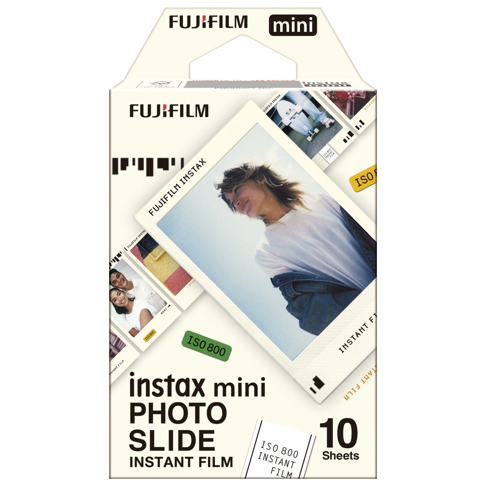 Fujifilm Instax Mini Instant Photo Film - Photo Slide (Pack of 10)