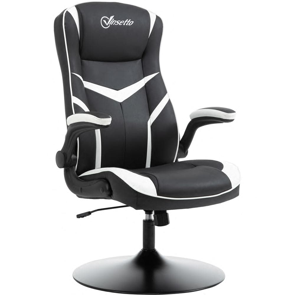 Maplin Plus Faux Leather Ergonomic Adjustable Gaming Chair with Pedestal Base