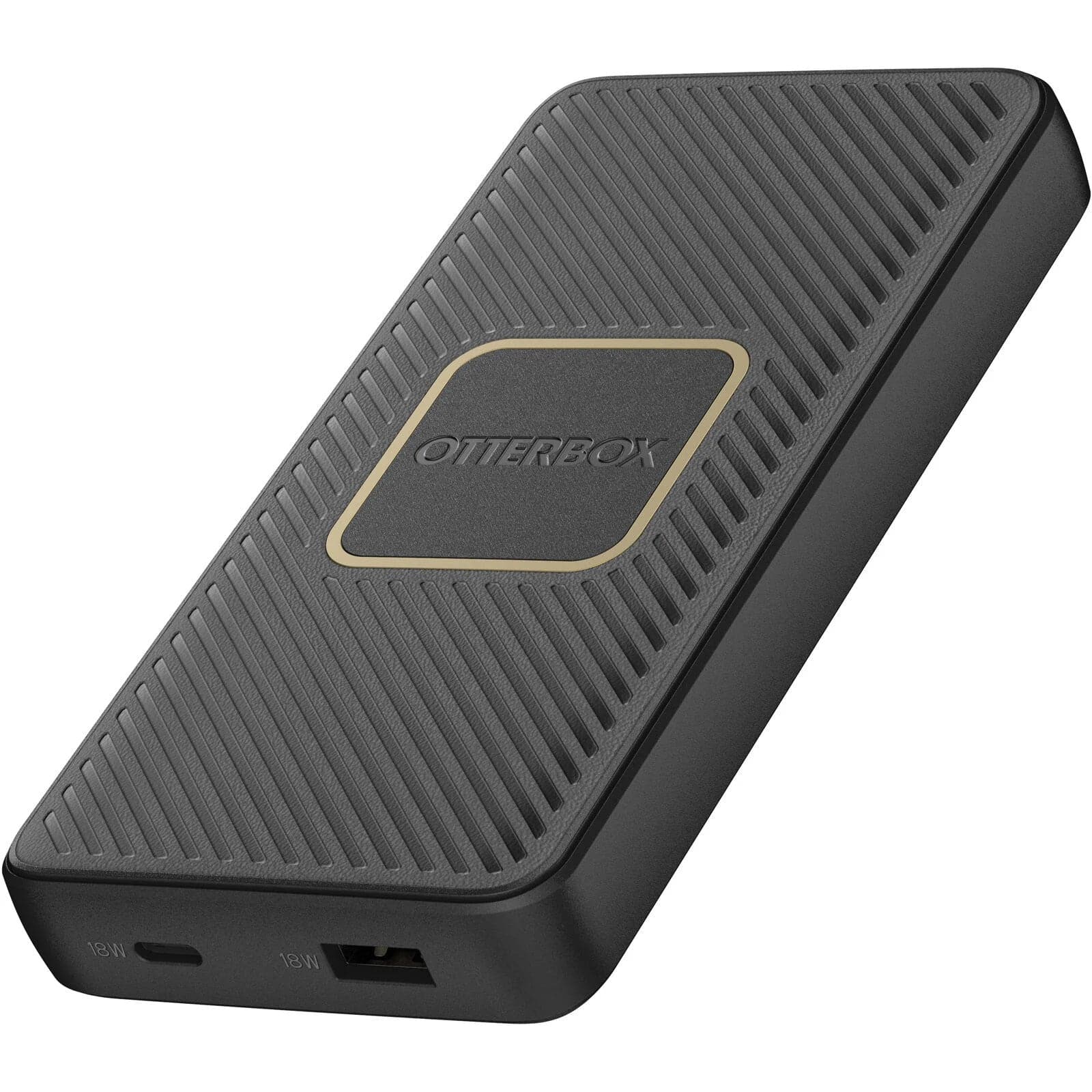 OtterBox 10,000mAh USB-A / USB-C PD 18W / 10W Qi Wireless Power Bank - Black