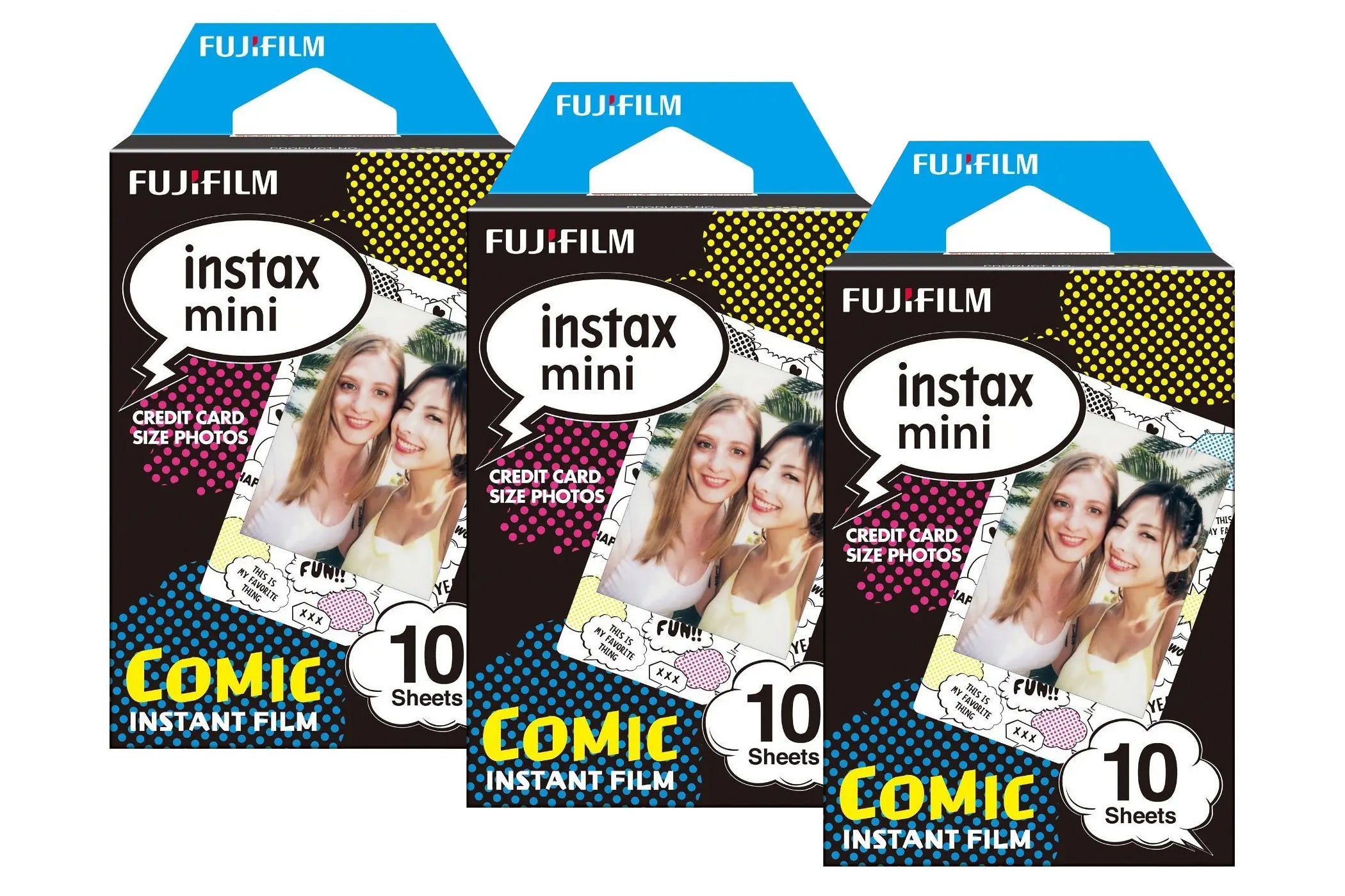 Fujifilm Instax Mini Instant Photo Film - Comic Strip (Pack of 30)