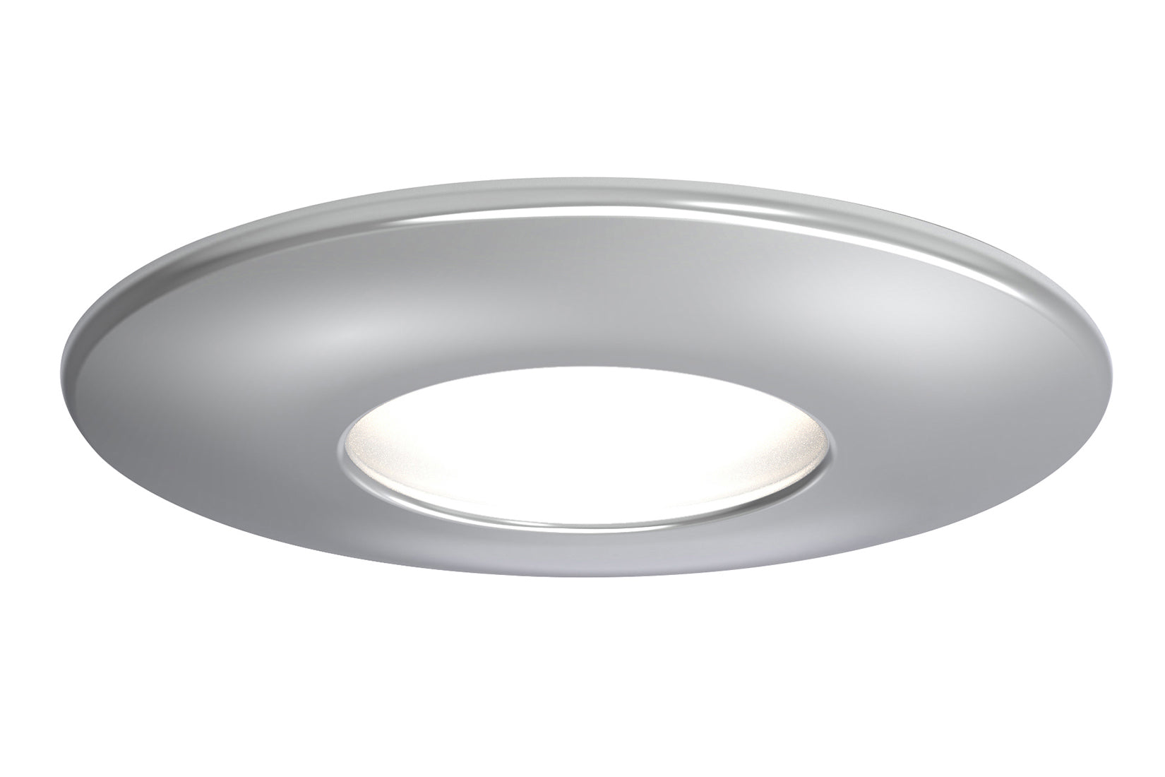 4lite WiZ Connected Fire-Rated IP65 GU10 Smart LED Downlight - Chrome (Single)